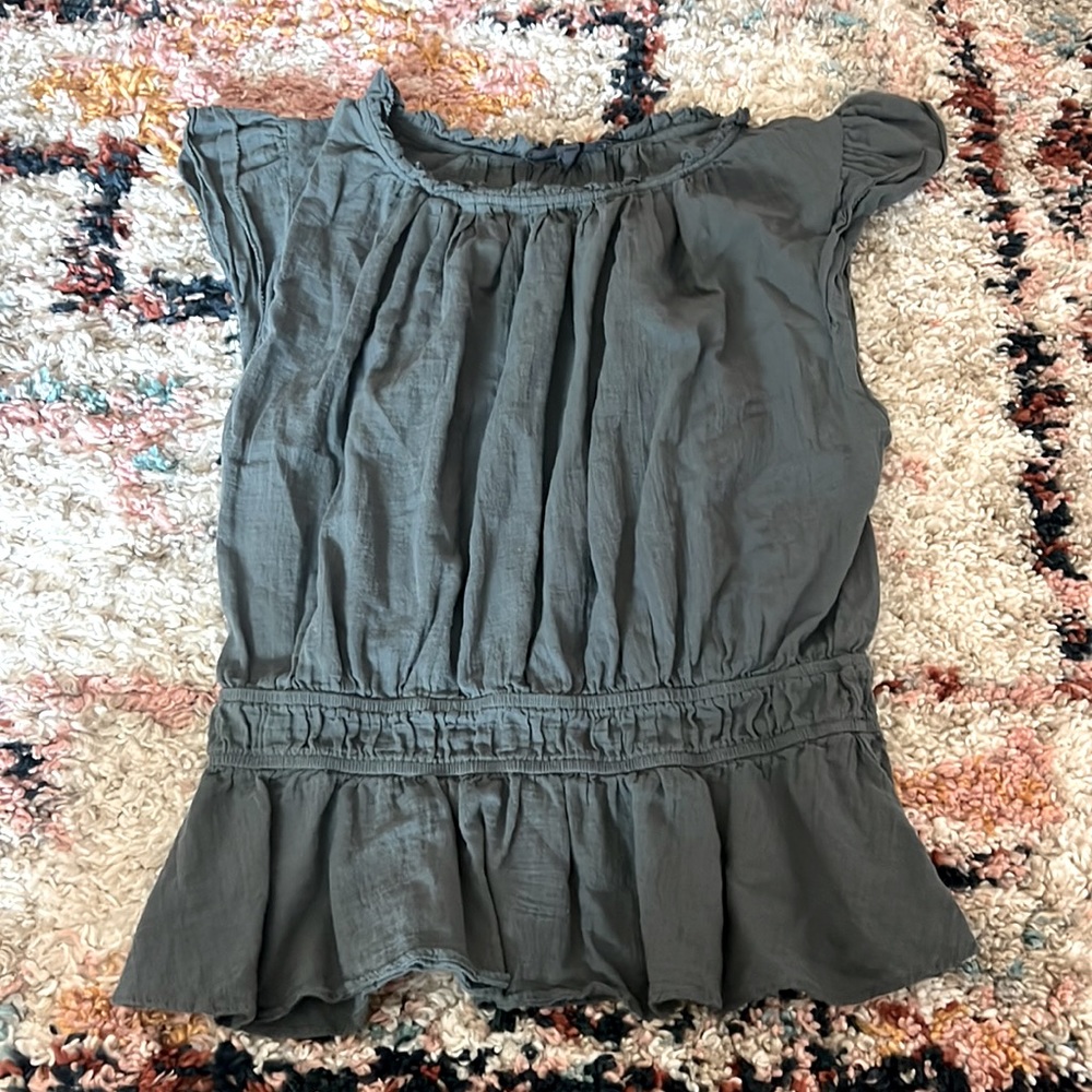 Grade&Gather green blouse, size small